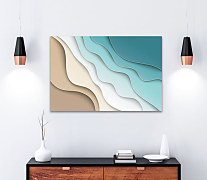 Obraz 3d relief vlny 2028